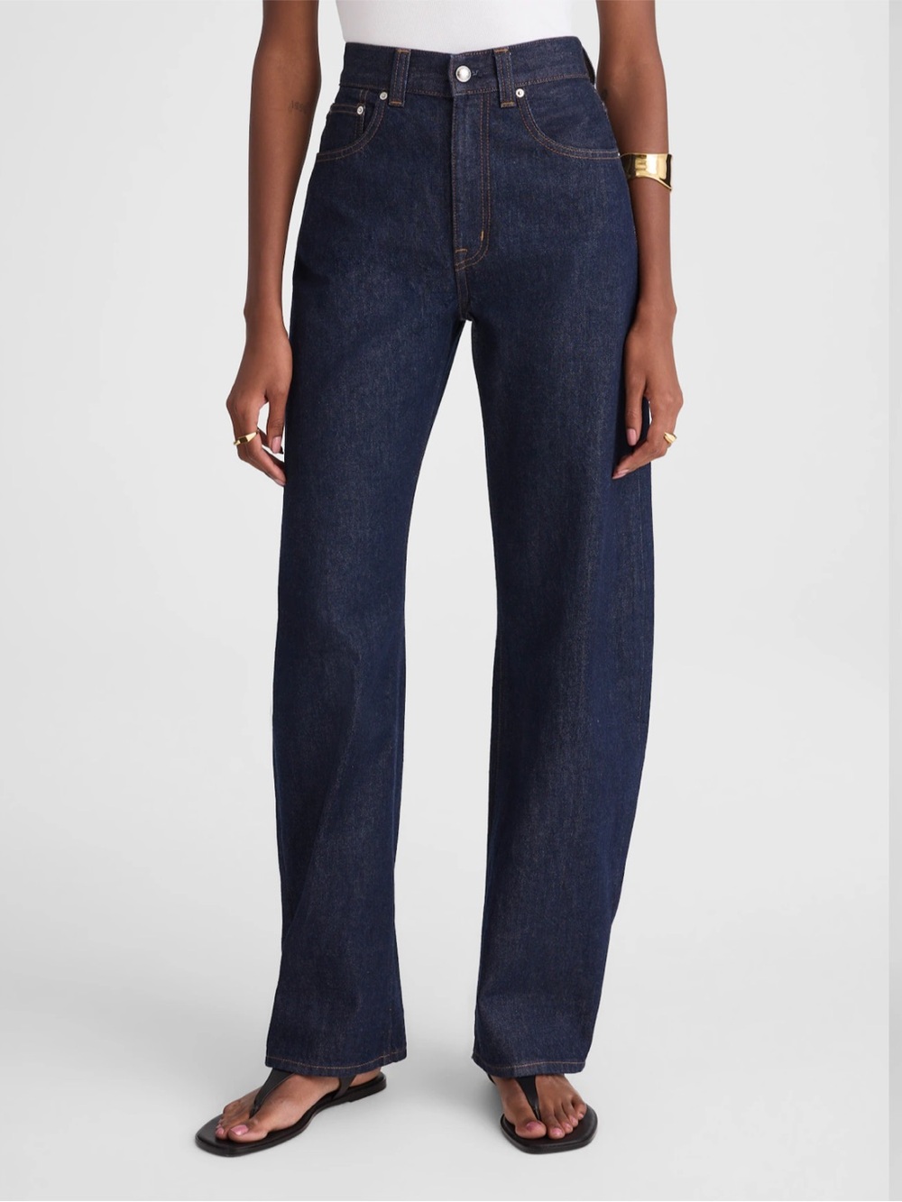NWT Madewell Balloon Jeans Dark Rinse - size 29